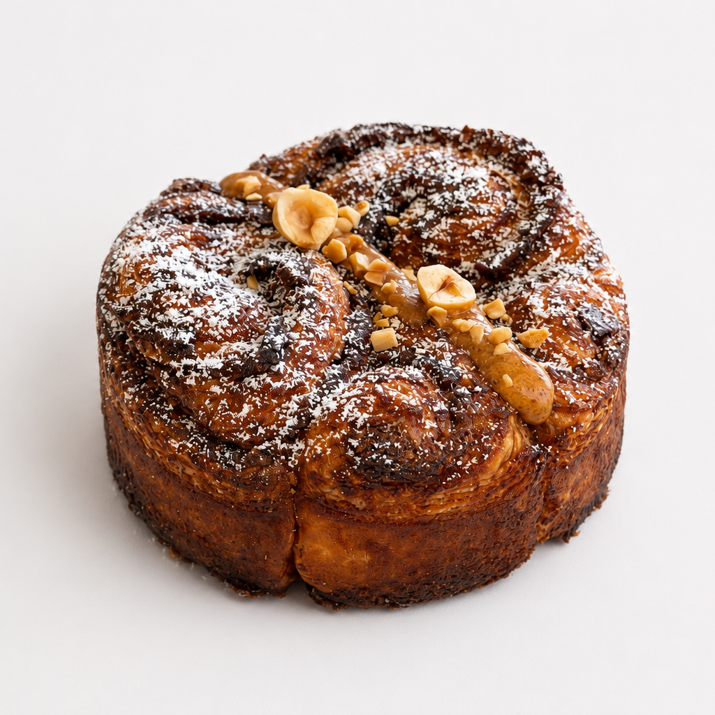 Nutty Cinnamon Roll